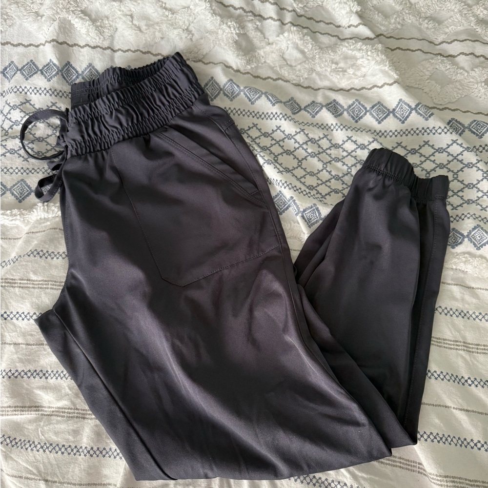 Black Scrub Jogger Pants